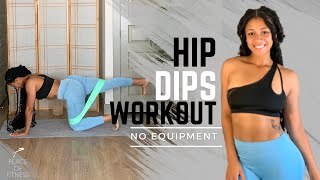 5 MIN HIP DIP WORKOUT | Target Side Booty At Home