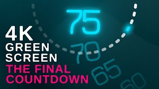 The final countdown green screen 4K