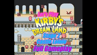 Let's Play Kirby's Dream Land - Stage 2 Castle Lololo Full Gameplay - Playthrough Adventures