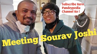 Meeting @souravjoshivlogs7028 |Exploring Cheapest Market of Delhi