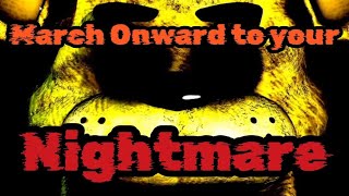 [FNAF/P3D] Golden Freddy canta "March Onward to your nightmare"