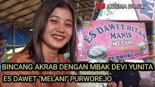 Es Dawet Melani Purworejo Yang Viral Jadi Langganan Rafafara Family || Mirip Artis Pedagangnya !!!