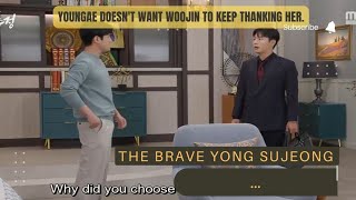 Youngae doesn't want Woojin to keep thanking her | The Brave Yong Su-Jeong  용감무쌍 용수정