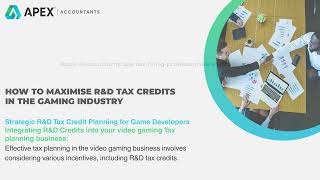 How to Maximise R&D Tax Credits in the Gaming Industry