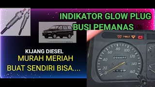 Indikator busi pemanas glow plug kijang diesel