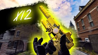 The MAX LEVEL X12! GOLD CAMO UNLOCKED! (Best X12 Class Setup MW2)