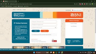 TUTORIAL CARA RESET PASSWORD BENDAHARA DAN KAPUS BOK PUSKESMAS PADA BNI DIRECT