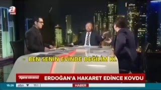 Erdoğan'a hakaret eden PYD yanlısı yayından kovuldu