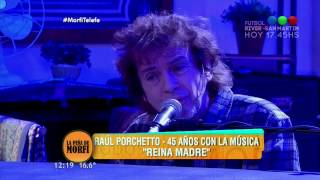 RAÚL PORCHETTO EN LA PEÑA DE MORFI