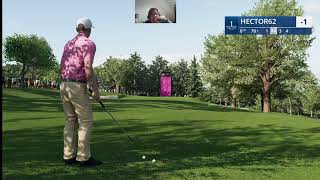 PGA Tour Evian Hector 6th hole par 4 second attempt in