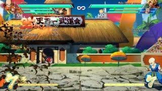 Dragon Ball FighterZ: Krillin Combo [4-Bars]