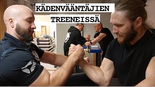 KÄDENVÄÄNTÄJIEN TREENIT OLSTA-LUOLASSA.