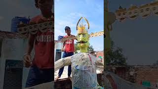 Ravan Making part 5 2024 ||Head fitting || How to make ravan || Biggest Ravan || Ravan Dahan 2024