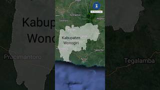 Geografi Kabupaten Wonogiri, Provinsi Jawa Tengah, NKRI🇮🇩