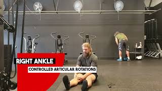 CARs for the Right Ankle | Step-by-Step Demonstration