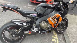 CBR1000RR Akrapovic Exhaust Sound