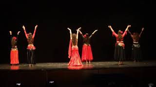 Irene Manzano y alumnas Danza Oriental. Bellydance Fakerny (Haifa Wehbe)