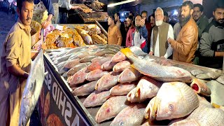 CRAZY RUSH FOR THE BIGGEST BANGLADESHI MASALA FISH SELLER | MOST POPULAR GRILLED FISH & FRIED FISH