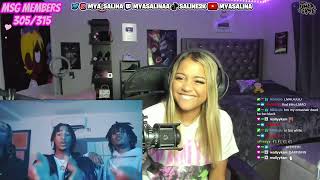 Mya Salina REACTS to C Blu x Mhady2hottie x Cito Blicc - TACO (Official Music Video)