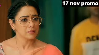 Anupama Full Episode Today| New Promo Update 17 November 2024 | Anupama  |Upcoming Twist.