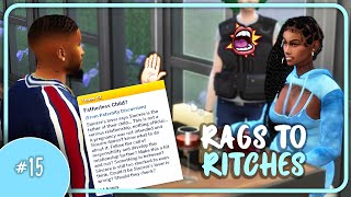 WHY IS HE LYING 🤬???| Meetup w/ Baby Daddy| THE SIMS 4| RAGS TO RICHES CHALLENGE Ep. 15