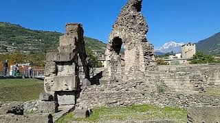 TEATRO ROMANO AOSTA VALLE D AOSTA