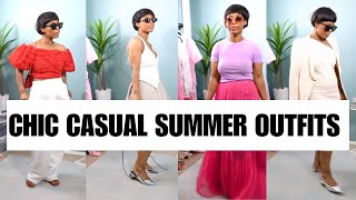 CHIC CASUAL SUMMER OUTFIT IDEAS