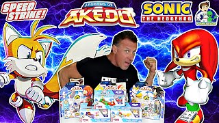 Legends of Akedo Sonic the Hedgehog verses packs GoGo racers Mini Launchers