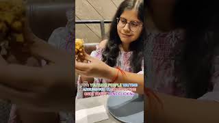 Paneer Shawarama || Creamy Paneer Snack || Delhi Food Blogging || Qds || Feedthemunchies #foodshorts