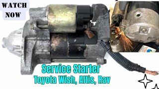 Service Starter Toyota Wish, Altis, Rav