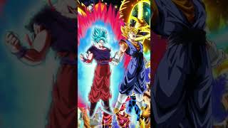 who is stronger | goku vs vegito #dbz #dbs