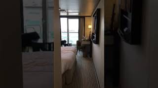 P&O Brittania Cruise Ship - Balcony room Cabin Tour - F222 - Norwegian Fjords