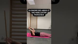 Dos & abdos ! #abdos #dos #pilates #sport #sports #sportshorts #pilateshome #motivation #douleurs