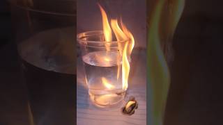 plastic Glass🥛Water💧Fire🔥Experiment #shorts #scienceexperiment