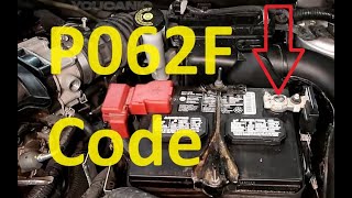 Causes and Fixes P062F Code: Internal Control Module EEPROM Error