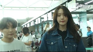 [720p HD] 160902 Yoona @ Incheon Airport to Spain for THE K2 filming by MYDaily