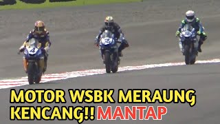 DULU BANYAK YANG PESIMIS!! SEKARANG WSBK PERDANA DIGELAR DI SIRKUIT MANDALIKA