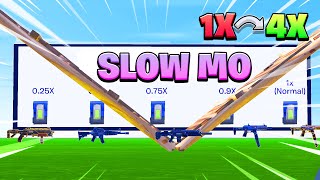 The BEST Slow Motion Map In Fortnite!😱(Custom Slow Motion 1v1s)