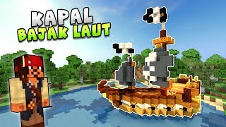 CARA MEMBUAT KAPAL BAJAK LAUT DI MINECRAFT