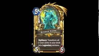 Brave heroes of Gilneas, arise! - Prince Liam - Hearthstone