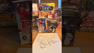 Baseball Group Box Break Pack Rips Live Cheap Whatnot Free Giveaway