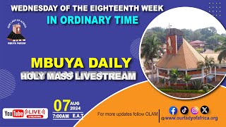 Catholic Mass Today |Daily TV Mass, Wednesday 07th August, 2024