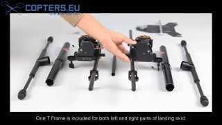 How to set up the Retractable Landing Gear for DJI S800 - COPTERS.EU