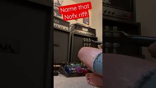 Name that Riff!!! (Riff of the day) Guitars Gone Crap 32 #NOFX #Shorts #riffoftheday