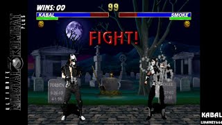 UMK3 Plus Beta ll Arcade - Kabal advanced combos.