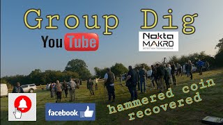 Group Dig | Metal Detecting UK 2021 | #noktamakrosimplexplus | #HectorsDetectors | What a day.