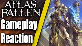 Atlas Fallen Gameplay Trailer Reaction - Rise from Dust