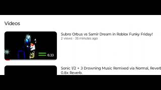 a little recap to  SubroOrbis vs Samir Dream in Roblox Funky Friday!