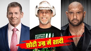 WWE के 3 सुपरस्टार जिन्होंने बहुत कम उम्र में शादी की