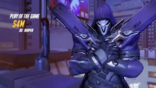 Epic Overwatch Reaper Sextuple Kill!!!!  (OOF #28)